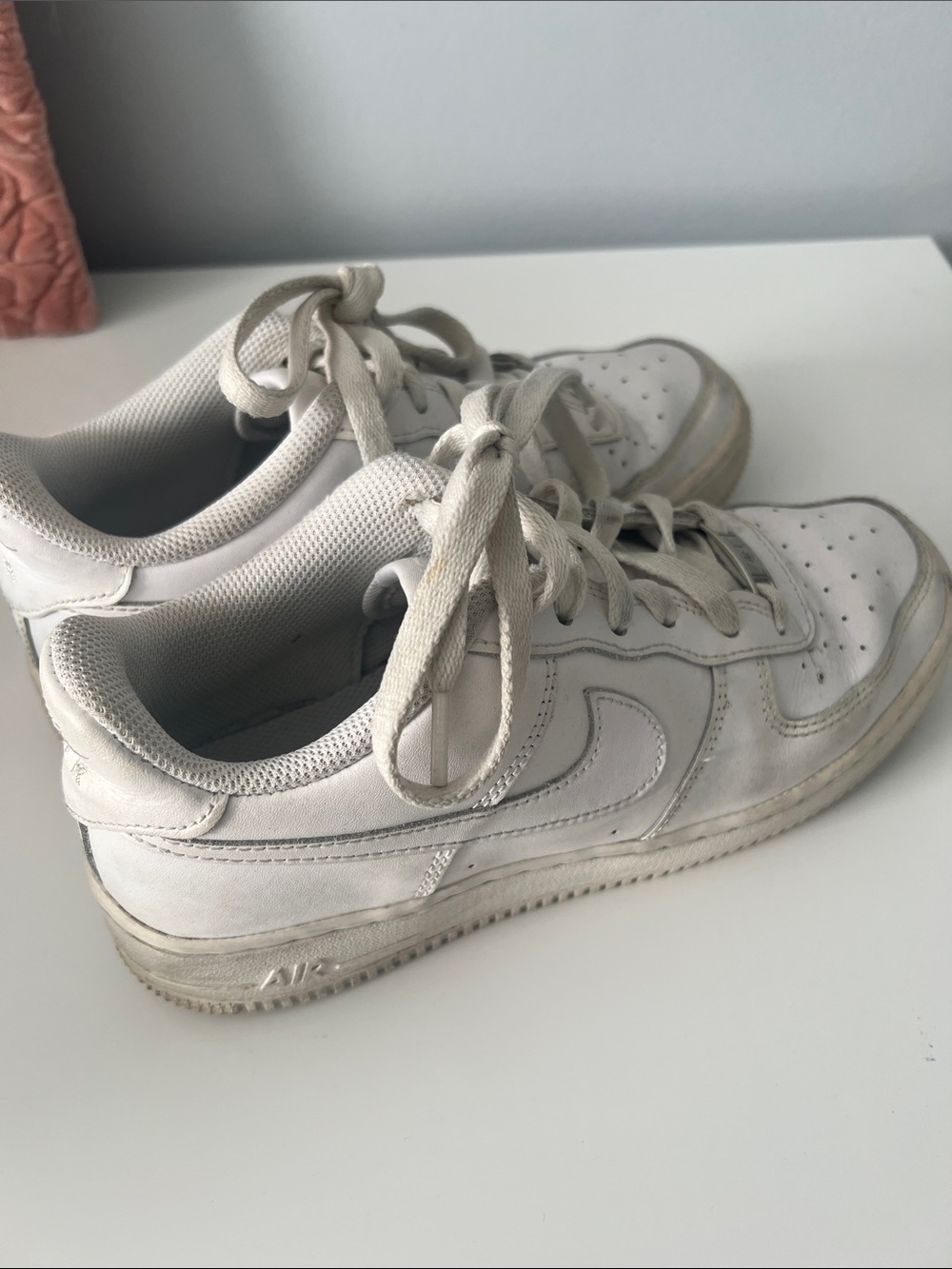 Nike White Low-Top Sneakers - Classic Air Force Style
